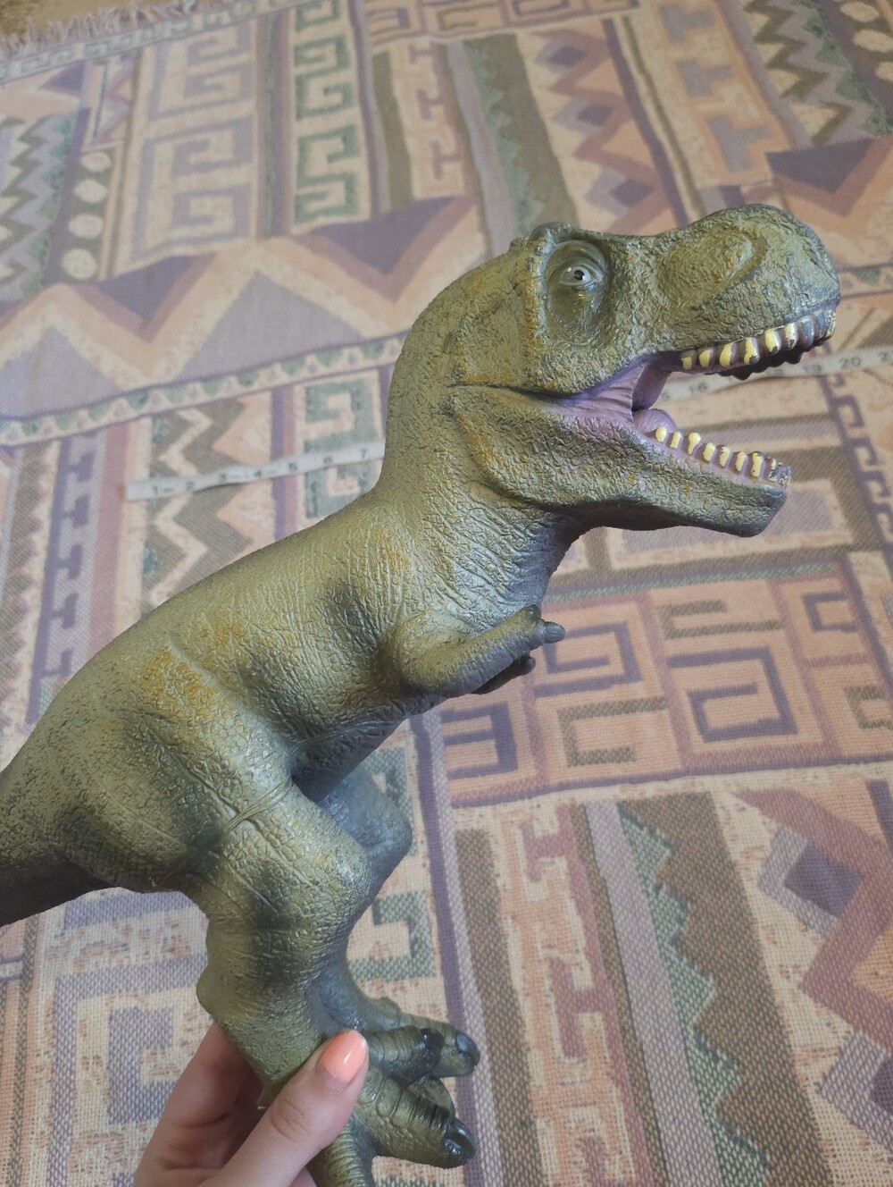 Tyrannosaurus T-Rex Dinosaur Large Rubber Figure 20 Inch